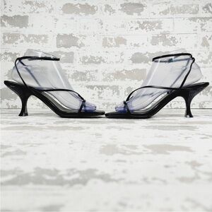 Jeffrey Campbell Black Strappy Heels